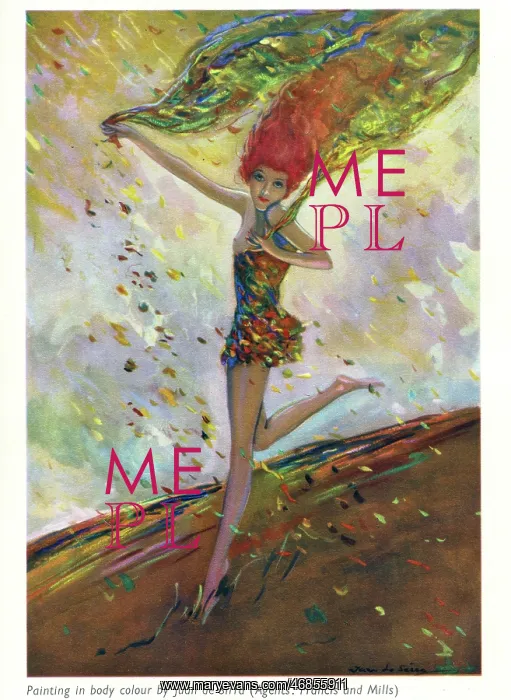 : Print User's Yearbook -- red-haired woman : Print User's Yearbook -- red-haired woman