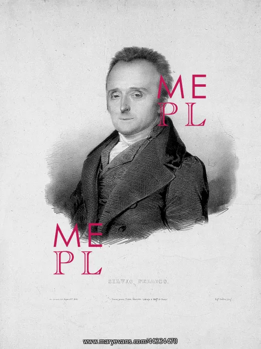 : Print of the writer, Silvio : Print of the writer, Silvio