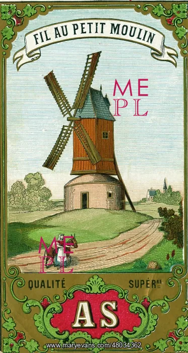 : Printer's Sample, Fil au Petit Moulin : Printer's Sample, Fil au Petit Moulin