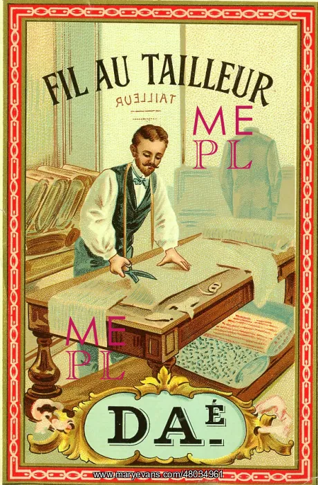 : Printer's Sample, Fil au Tailleur : Printer's Sample, Fil au Tailleur