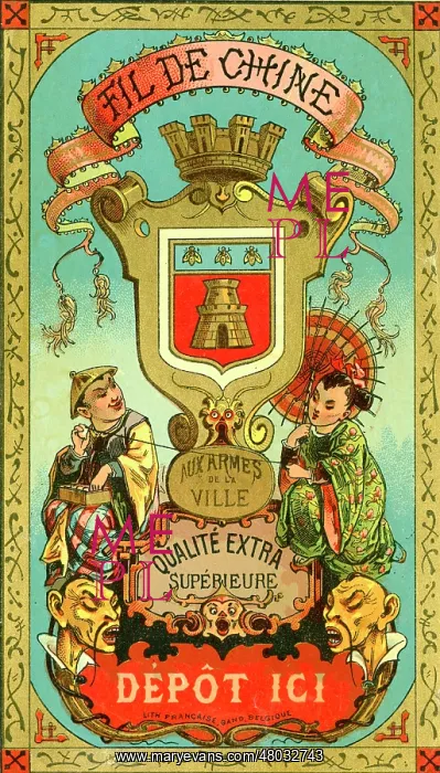 : Printer's Sample, Fil de Chine : Printer's Sample, Fil de Chine