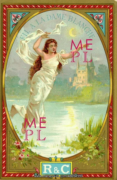 : Printer's Sample, Fil a la Dame Blanche : Printer's Sample, Fil a la Dame Blanche