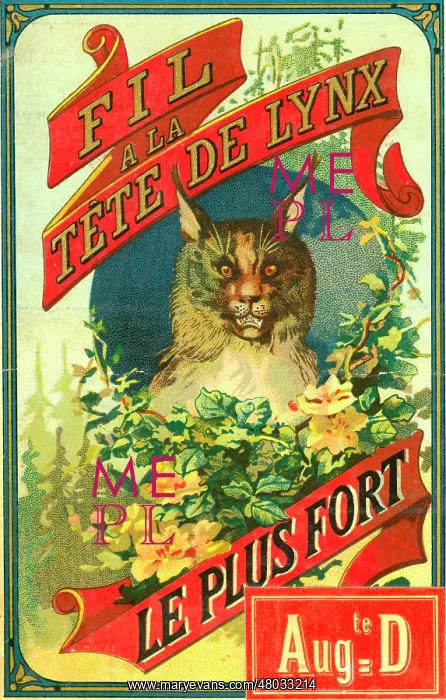 : Printer's Sample, Fil a la Tete de Lynx : Printer's Sample, Fil a la Tete de Lynx