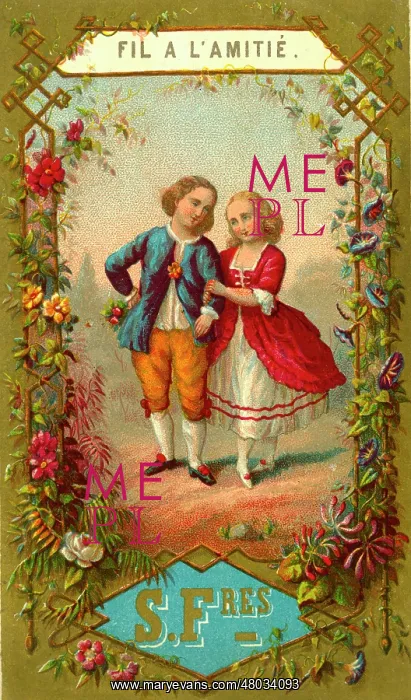 : Printer's Sample, Fil a l'Amitie : Printer's Sample, Fil a l'Amitie