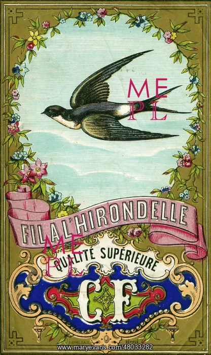 : Printer's Sample, Fil a l'Hirondelle : Printer's Sample, Fil a l'Hirondelle