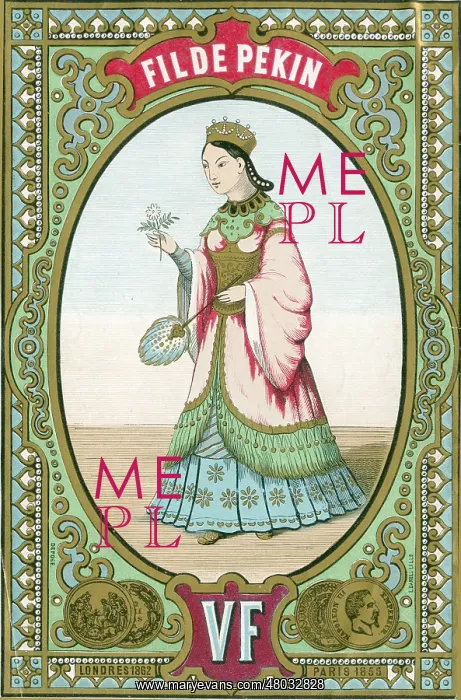 : Printer's Sample, Fil de Pekin : Printer's Sample, Fil de Pekin