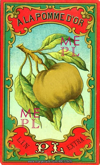  : Printer's Sample, A la Pomme d'Or