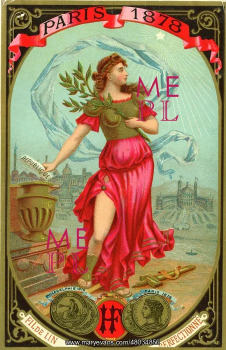  : Printer's Sample, Paris 1878