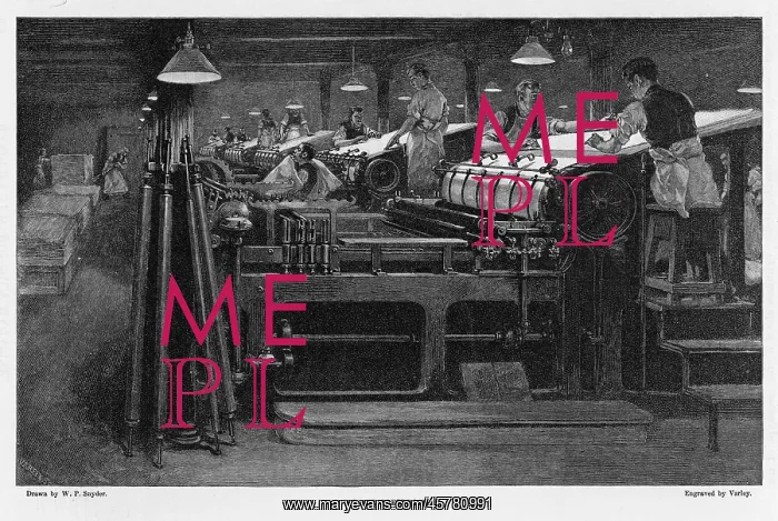  : PRINTING / PRESS-ROOM / 1887