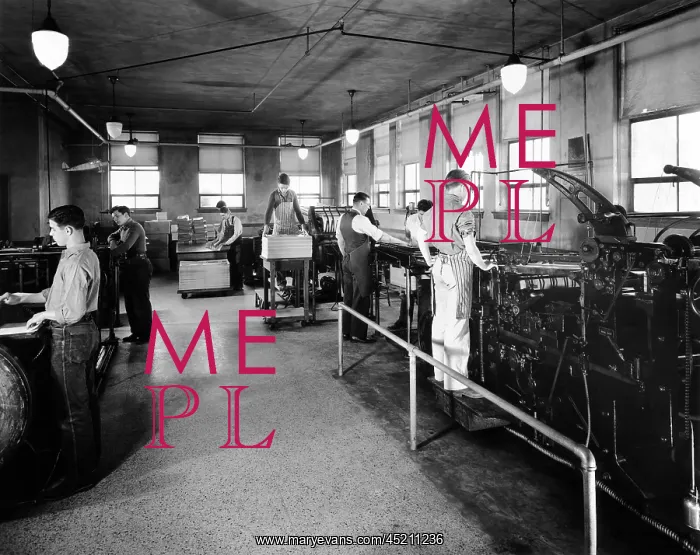 : Printing is one of the trades taught Boys ? : Printing is one of the trades taught Boys ?