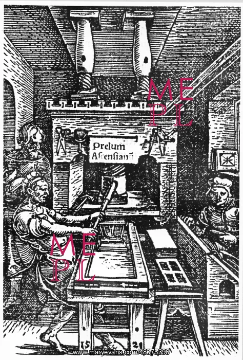 : Printing workshop of Bodocus Badius Ascensius : Printing workshop of Bodocus Badius Ascensius