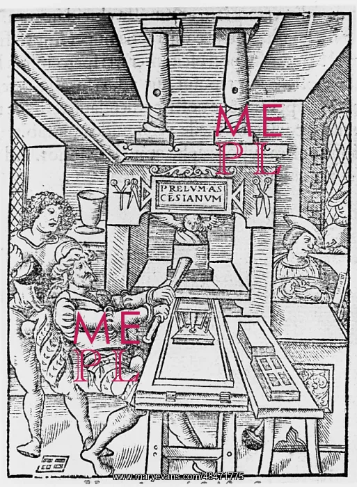 : Printing workshop of Bodocus Badius Ascensius : Printing workshop of Bodocus Badius Ascensius