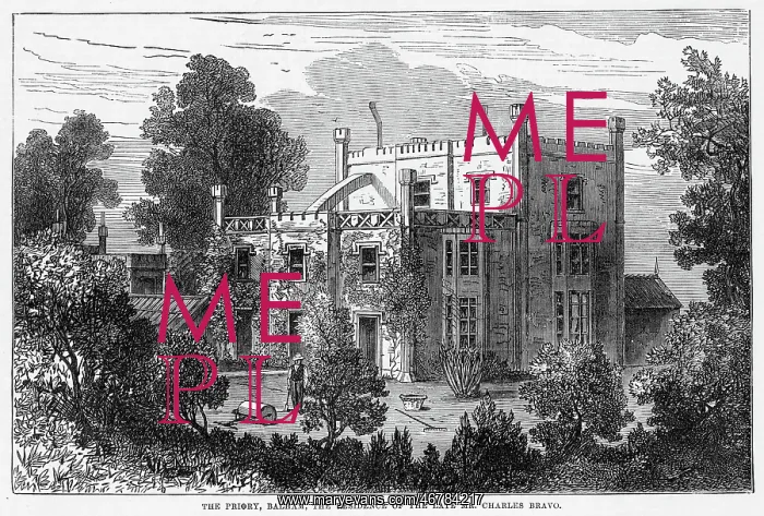 : The Priory, Balham, residence of the late Charles Bravo : The Priory, Balham, residence of the late Charles Bravo