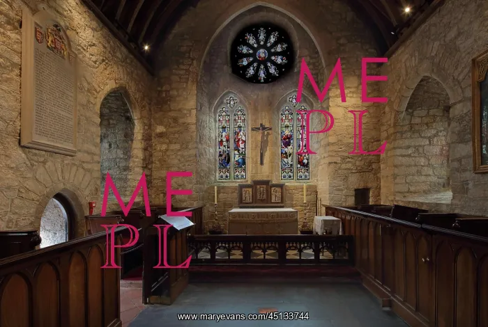 : Priory Church, St Michael's Mount, Cornwall, England : Priory Church, St Michael's Mount, Cornwall, England