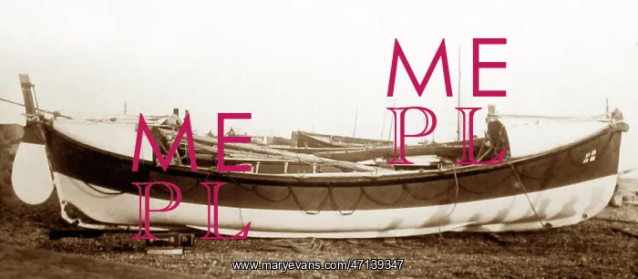 : The Priscilla MacBean lifeboat in the 1920s : The Priscilla MacBean lifeboat in the 1920s