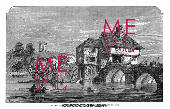 : Prison where John Bunyan was confined, Bedford : Prison where John Bunyan was confined, Bedford