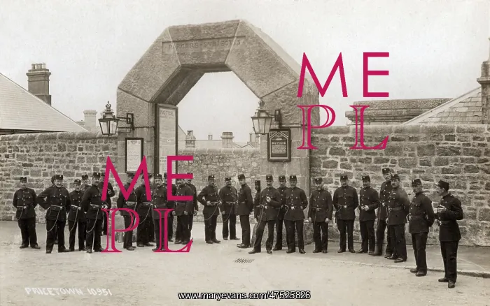: Prison officers, Dartmoor Prison, Princetown, Devon : Prison officers, Dartmoor Prison, Princetown, Devon