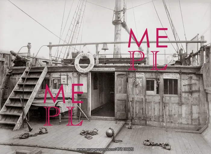 : Prison ship Success Australia, c.1890 : Prison ship Success Australia, c.1890