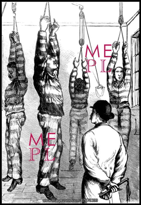  : Prison Torture, Hanging by Thumbs, 1871