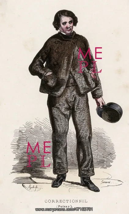  : Prisoner: a convict at the Correctionnel, Poissy