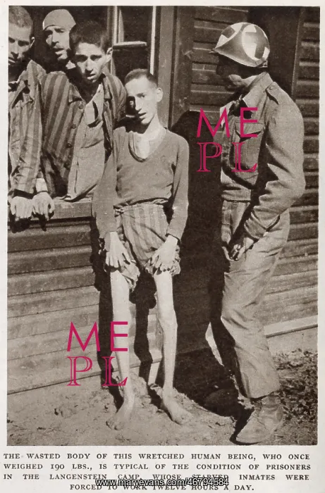  : Prisoner in the Langenstein concentration camp