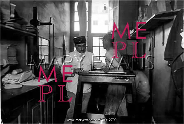 : PRISONER BEING MEASURED : PRISONER BEING MEASURED