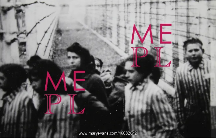 : Prisoners in the concentration camp Auschwitz Birkenau : Prisoners in the concentration camp Auschwitz Birkenau