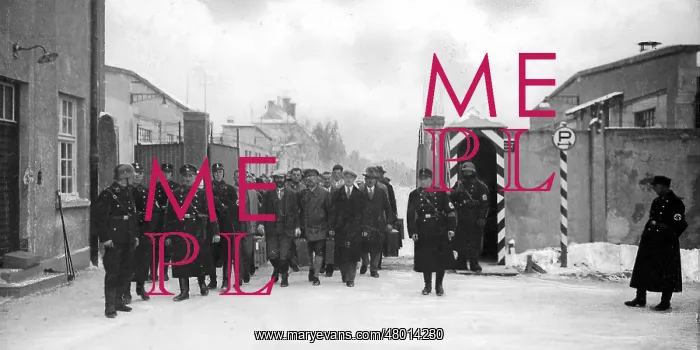 : Prisoners in the Dachau concentration camp, 1933 : Prisoners in the Dachau concentration camp, 1933