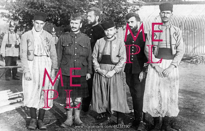 : Prisoners from different countries, 1914 : Prisoners from different countries, 1914