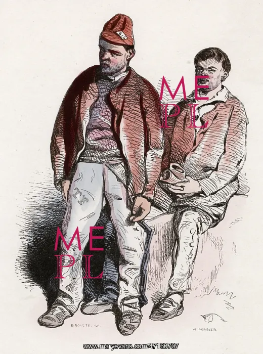  : Prisoners: two French convicts