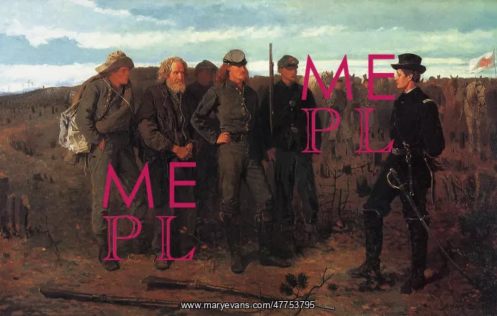  : Prisoners from the Front, by Winslow Homer