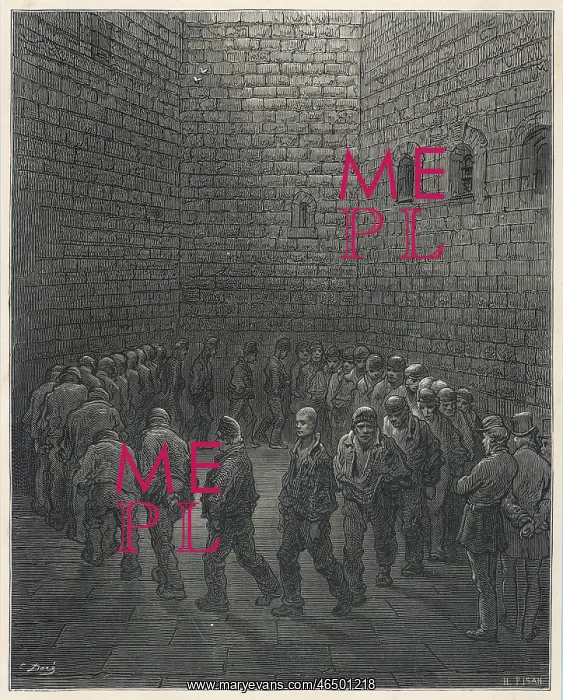 : Prisoners in Newgate Prison : Prisoners in Newgate Prison