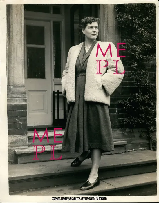 : Prisons. 1968 - Mrs. Joanna Kelley: The Prison governor in laskhaw Grange (Credit Image : Prisons. 1968 - Mrs. Joanna Kelley: The Prison governor in laskhaw Grange (Credit Image