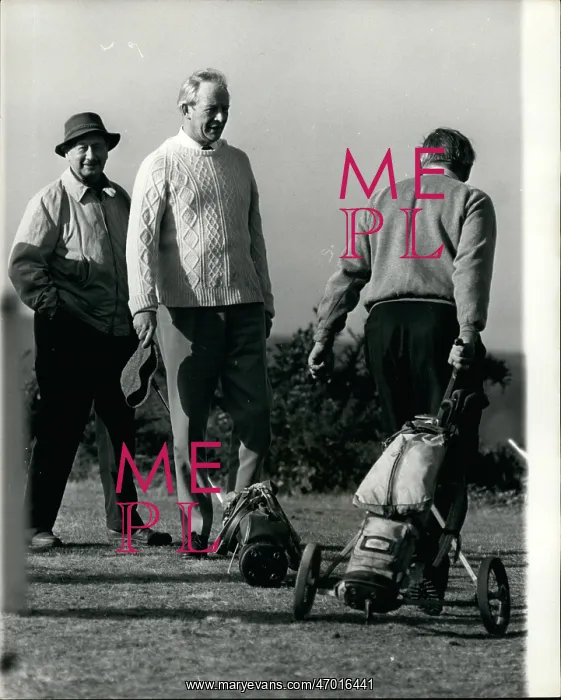 : Prisons. Feb. 02, 1966 - The Govvernor Of Parkhurst Prison Goes Golfing Alistair C Miller : Prisons. Feb. 02, 1966 - The Govvernor Of Parkhurst Prison Goes Golfing Alistair C Miller