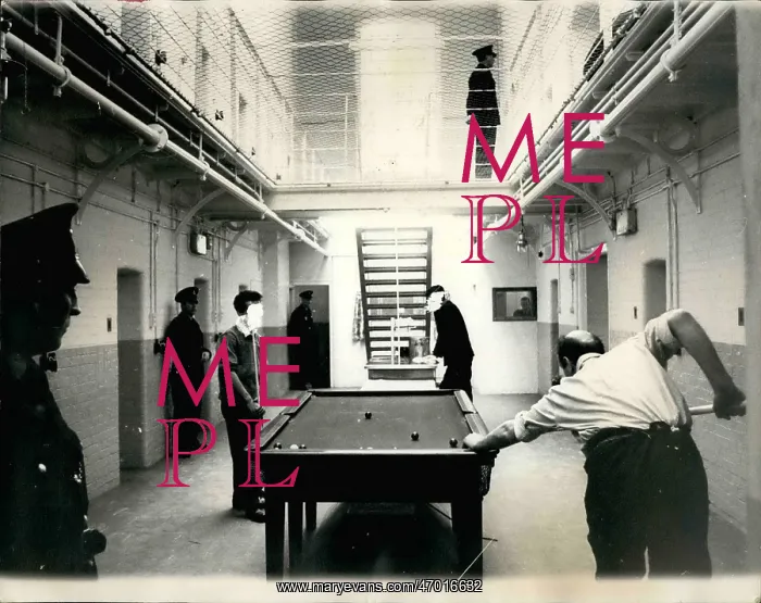 : Prisons. Feb. 02, 1966 - New Security block at Parkhurst Prison : Prisons. Feb. 02, 1966 - New Security block at Parkhurst Prison