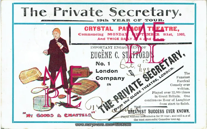 : The Private Secretary by Charles Hawtrey : The Private Secretary by Charles Hawtrey