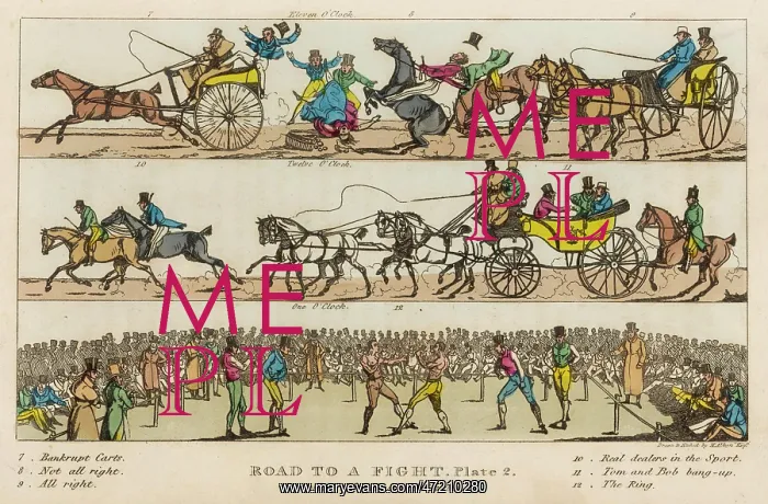 : PRIZE FIGHT, 1821 : PRIZE FIGHT, 1821