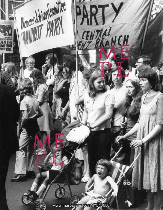 : Pro-abortion demonstrators : Pro-abortion demonstrators