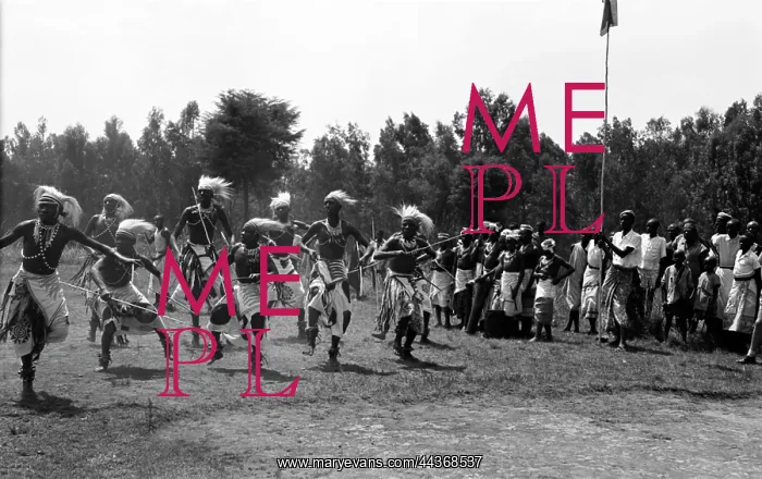 : Probably Tutsi dance group (Ntore), Tutsi, Hugh Tracey : Probably Tutsi dance group (Ntore), Tutsi, Hugh Tracey
