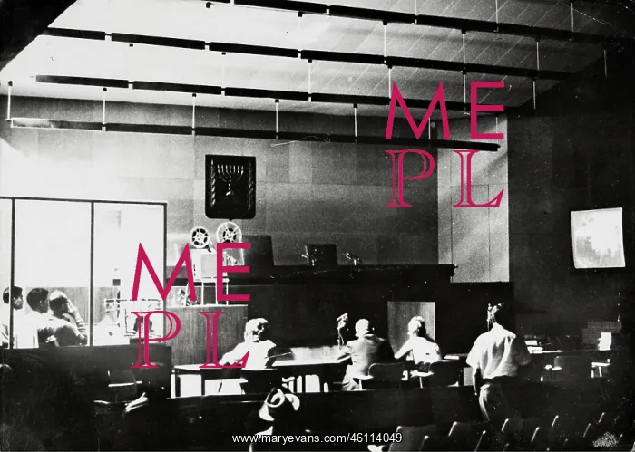 : Process of Adolf Eichmann in Jerusalem. Film screening i : Process of Adolf Eichmann in Jerusalem. Film screening i