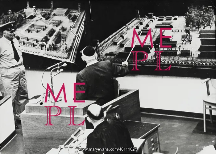 : Process of Adolf Eichmann in Jerusalem. Jacob Jernik wit : Process of Adolf Eichmann in Jerusalem. Jacob Jernik wit