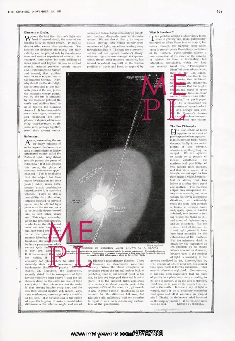 : The process of Bending Light shown at a glance : The process of Bending Light shown at a glance