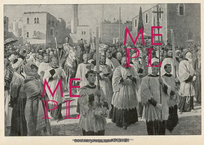 : PROCESSION IN BETHLEHEM : PROCESSION IN BETHLEHEM