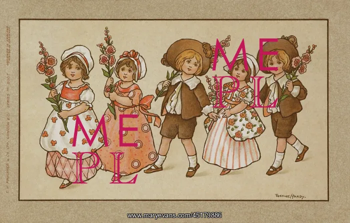: Procession of children : Procession of children