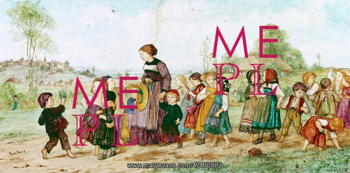 : A Procession of Children : A Procession of Children