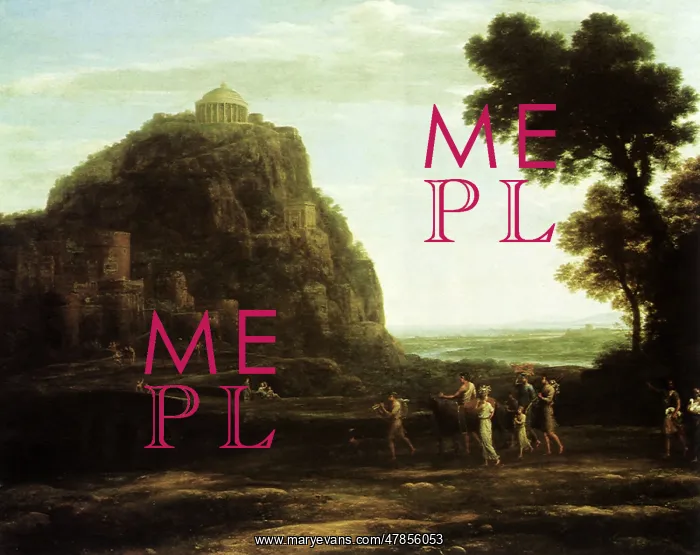 : Procession to Delphi, by Claude Lorrain : Procession to Delphi, by Claude Lorrain