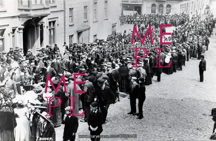 : Procession of dignitaries, Haverfordwest, South Wales : Procession of dignitaries, Haverfordwest, South Wales