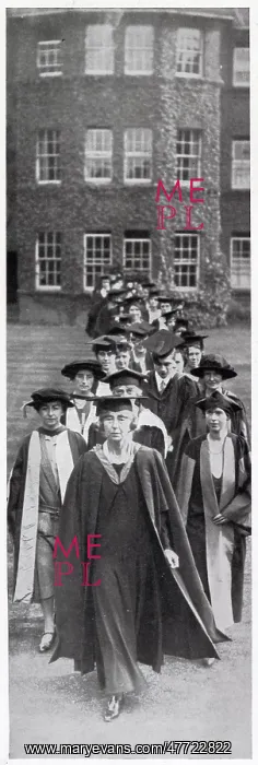 : Procession marking half-century of Westfield College : Procession marking half-century of Westfield College