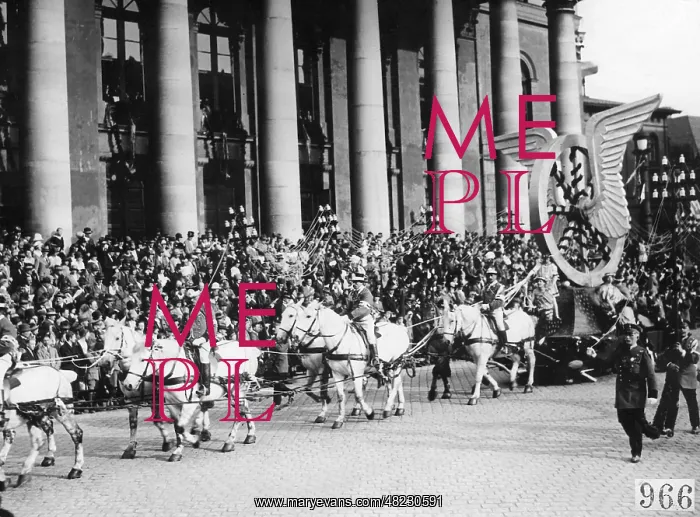 : Procession in Munich, 1925 : Procession in Munich, 1925
