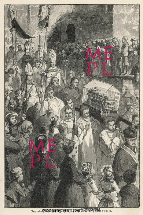 : PROCESSION AT REGENSBURG : PROCESSION AT REGENSBURG